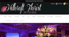 Desktop Screenshot of hillcroftflorist.com